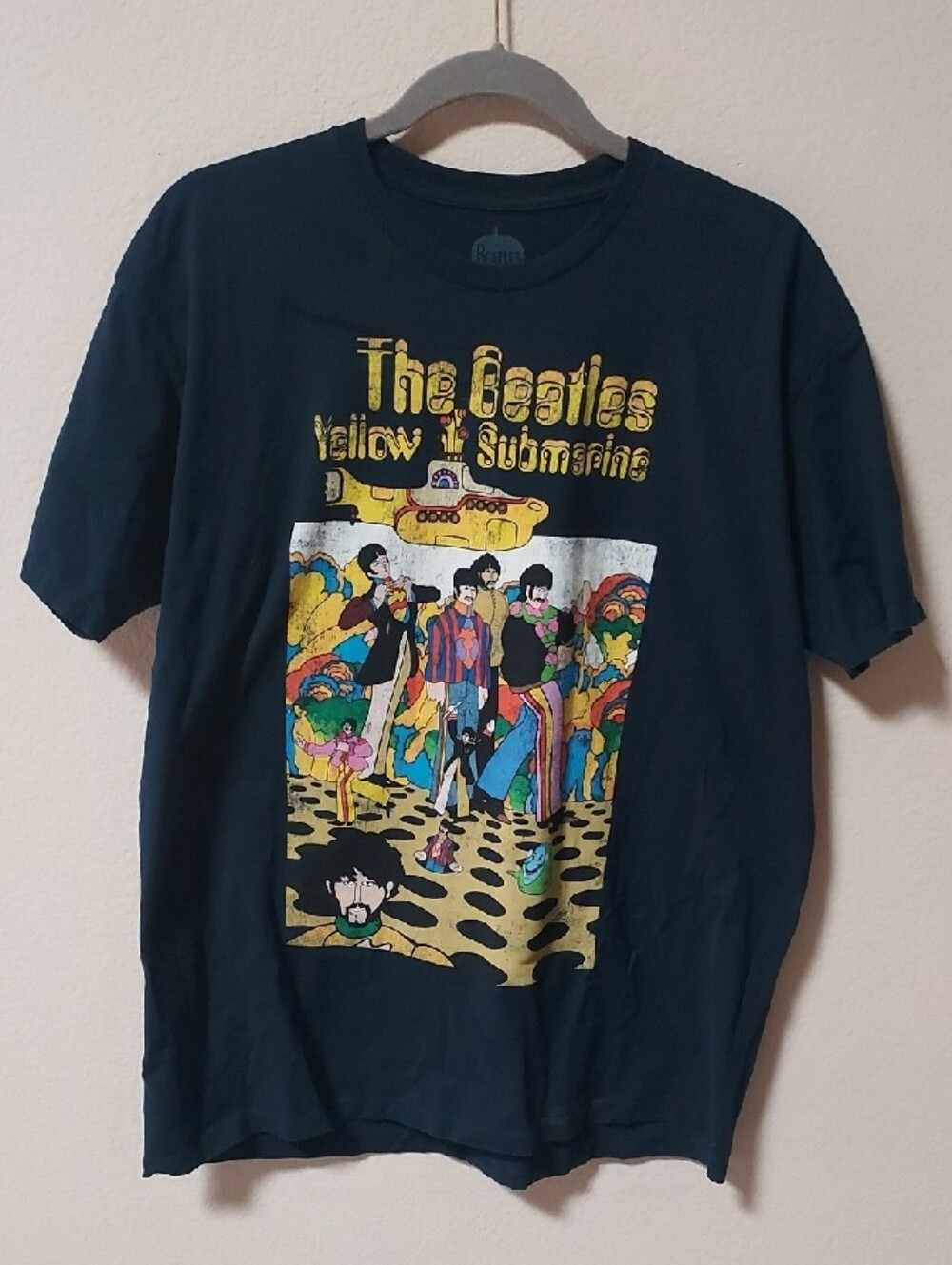The Beatles 2016 Yellow Submarine Graphic Tee XL